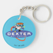 Dexter "Boy Genius" キーホルダー (裏面)