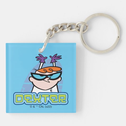 Dexter Character Name Graphic キーホルダー (裏面)