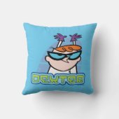 Dexter Character Name Graphic クッション (裏面)