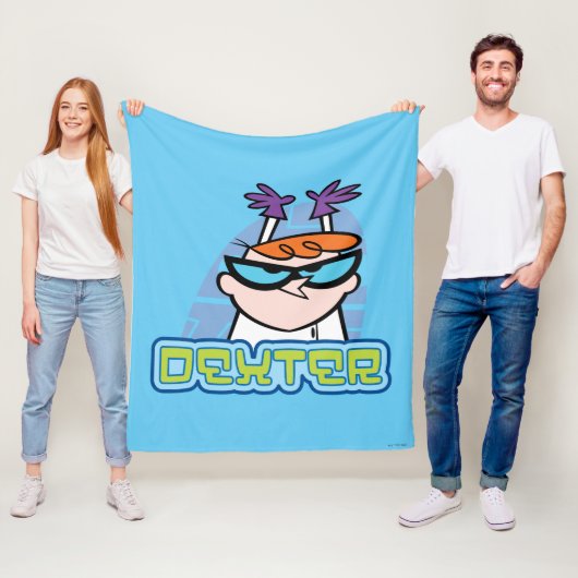 Dexter Character Name Graphic フリースブランケット (インサイチュ)
