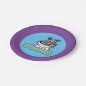 Dexter Character Name Graphic ペーパープレート (アングル)