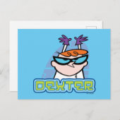 Dexter Character Name Graphic ポストカード (正面/裏面)