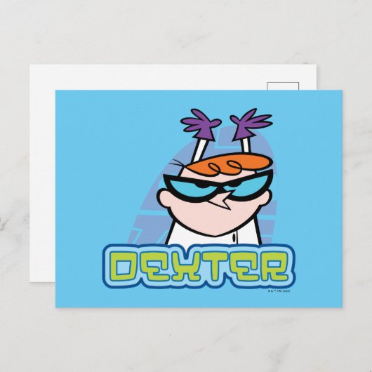 Dexter Character Name Graphic ポストカード (正面/裏面)