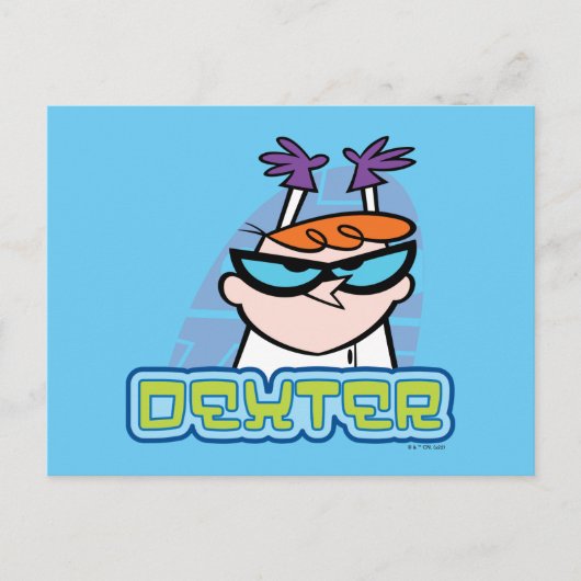 Dexter Character Name Graphic ポストカード (正面)