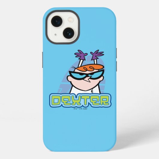 Dexter Character Name Graphic iPhoneケース (裏面)