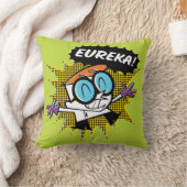 Dexter "Eureka!" Halftone Callout Graphic クッション (ブランケット)