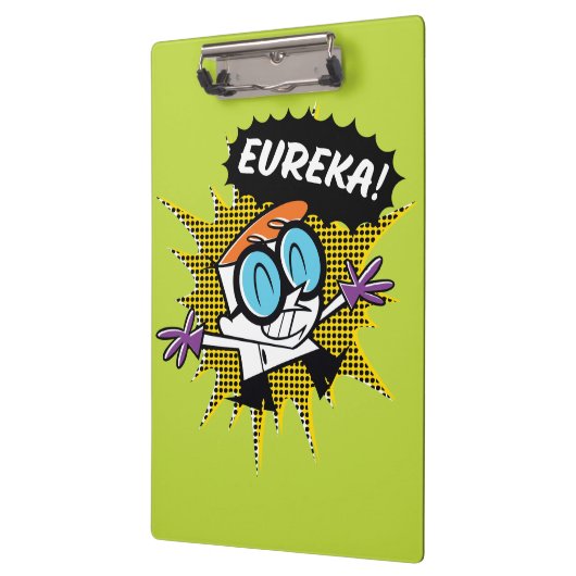 Dexter "Eureka!" Halftone Callout Graphic クリップボード (左)