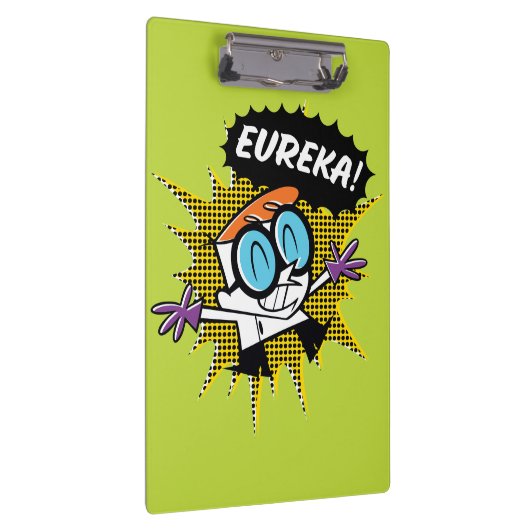 Dexter "Eureka!" Halftone Callout Graphic クリップボード (右)