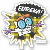 Dexter "Eureka!" Halftone Callout Graphic シール (正面)