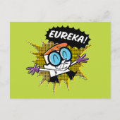 Dexter "Eureka!" Halftone Callout Graphic ポストカード (正面)