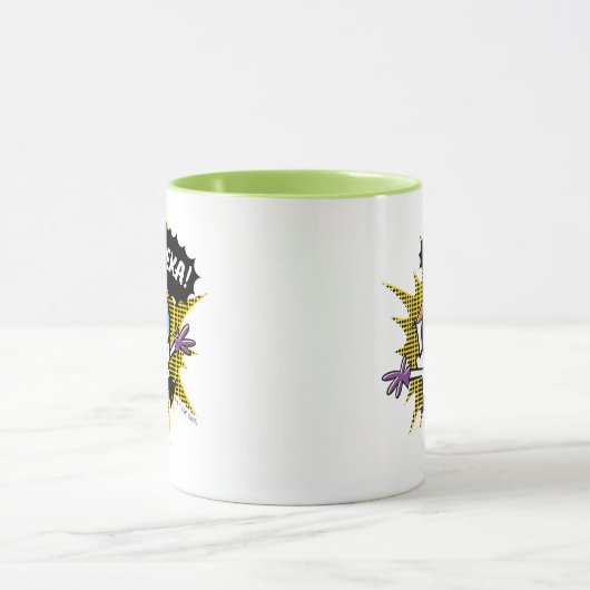 Dexter "Eureka!" Halftone Callout Graphic マグカップ (中央)