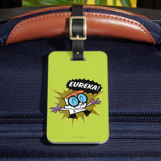 Dexter "Eureka!" Halftone Callout Graphic ラゲッジタグ (正面インサイチュ2)