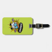 Dexter "Eureka!" Halftone Callout Graphic ラゲッジタグ (正面横)