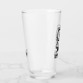 Dexter "Genius"アウトライングラフィック タンブラーグラス (右)