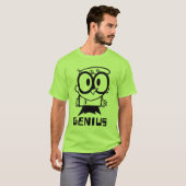 Dexter "Genius"アウトライングラフィック Tシャツ (正面フル)