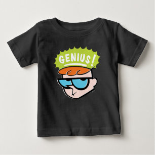 Dexter "Genius"吹き出しグラフィック ベビーTシャツ