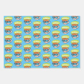 Dexter "Genius"吹き出しグラフィック ラッピングペーパーシート (正面2)