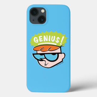 Dexter "Genius"吹き出しグラフィック iPhone 13ケース