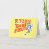 Dexter "Genius At Work" カード (正面)