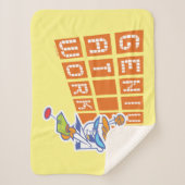 Dexter "Genius At Work" シェルパブランケット (正面)