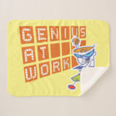 Dexter "Genius At Work" シェルパブランケット (正面(横))