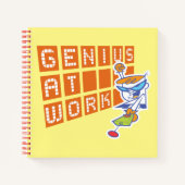 Dexter "Genius At Work" ノートブック (正面)