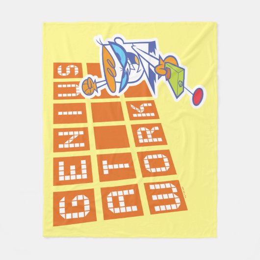 Dexter "Genius At Work" フリースブランケット (正面)