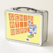 Dexter "Genius At Work" メタルランチボックス (裏面)