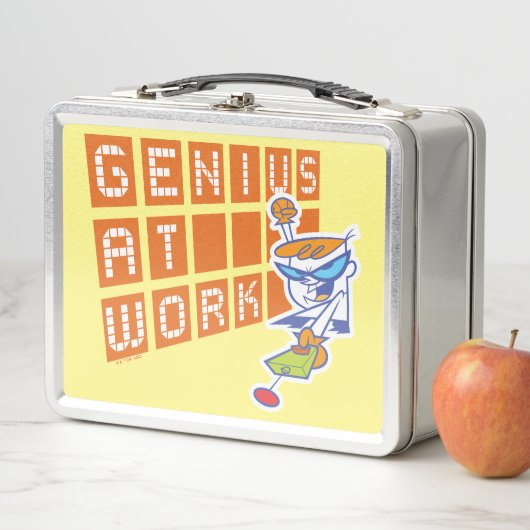 Dexter "Genius At Work" メタルランチボックス (インサイチュ)