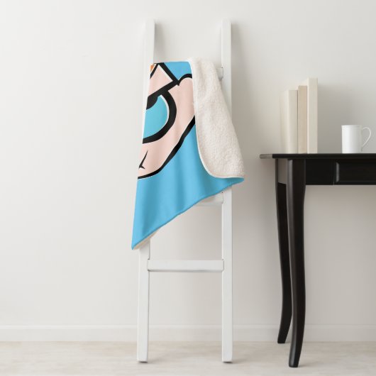 Dexter "Genius" Callout Graphic シェルパブランケット (インサイチュ)