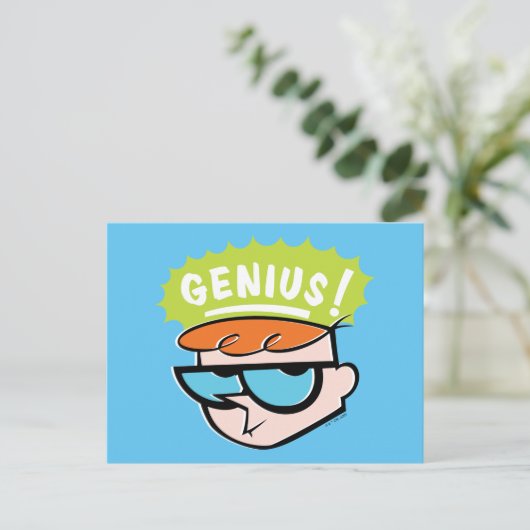 Dexter "Genius" Callout Graphic ポストカード (スタンド正面)