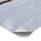 Dexter in the Snow – Glossy Poster Print ポスター (コーナー)