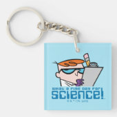 Dexter - What A Fine Day For Science! キーホルダー (正面)