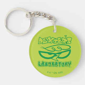 Dexter's Laboratory顔ロゴ キーホルダー