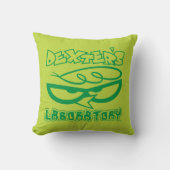 Dexter's Laboratory顔ロゴ クッション (正面)