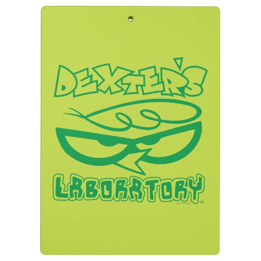 Dexter's Laboratory顔ロゴ クリップボード (裏面)