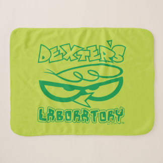 Dexter's Laboratory顔ロゴ シェルパブランケット