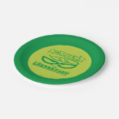 Dexter's Laboratory顔ロゴ ペーパープレート (アングル)