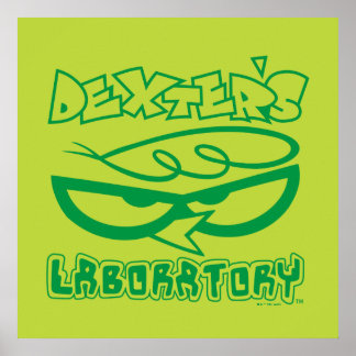 Dexter's Laboratory顔ロゴ ポスター