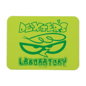 Dexter's Laboratory顔ロゴ マグネット (横)