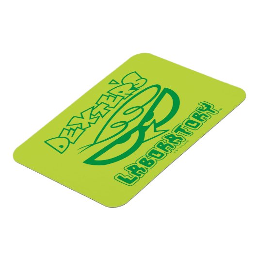 Dexter's Laboratory顔ロゴ マグネット (左側)