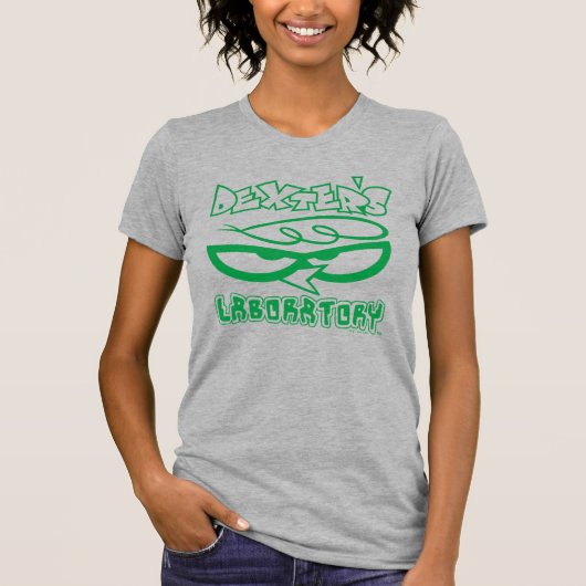 Dexter's Laboratory顔ロゴ Tシャツ (正面)