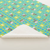 Dexter's Laboratory Experiments Pattern シェルパブランケット (3/4)