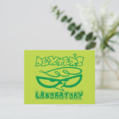 Dexter's Laboratory Face Logo ポストカード (スタンド正面)