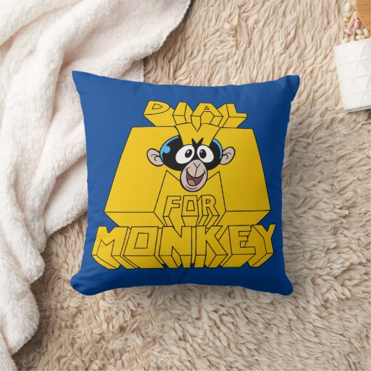 Dexter's Laboratory - MonkeyにはMをダイヤル クッション (ブランケット)