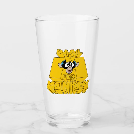 Dexter's Laboratory - MonkeyにはMをダイヤル タンブラーグラス (正面)