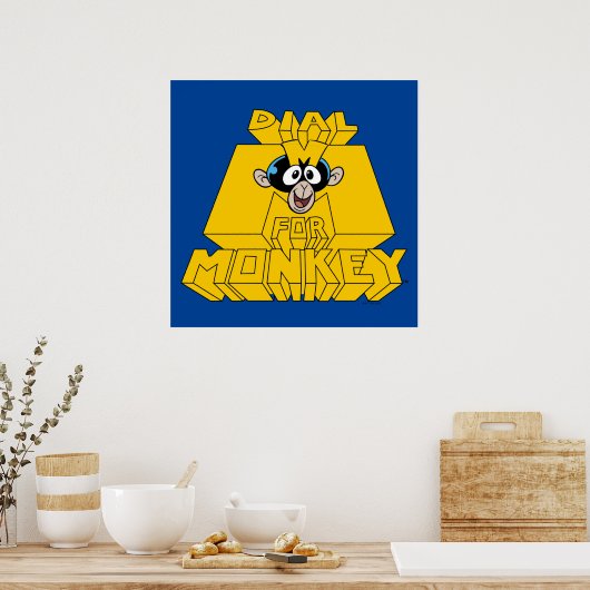 Dexter's Laboratory - MonkeyにはMをダイヤル ポスター (キッチン)