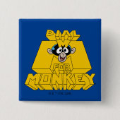 Dexter's Laboratory - MonkeyにはMをダイヤル 缶バッジ (正面)