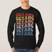 Deyang City Groovy Retro Tシャツ (正面)