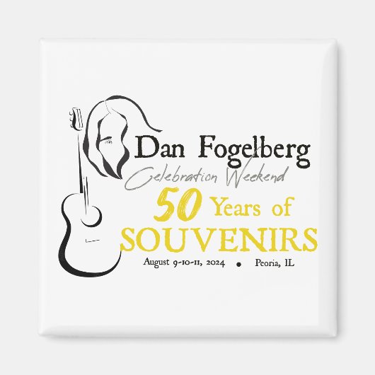 DFお祝いウィークエンド2024冷蔵庫磁石 マグネット (正面)